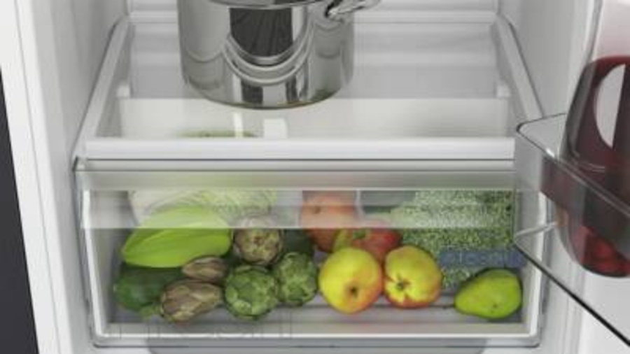 Siemens KI32LNSE0 Kühlschrank Einbau 102 cm Nische Schlepptür Weiss