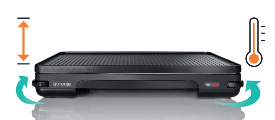 Gorenje TG2000LCB Tischgrill 2000 Watt 