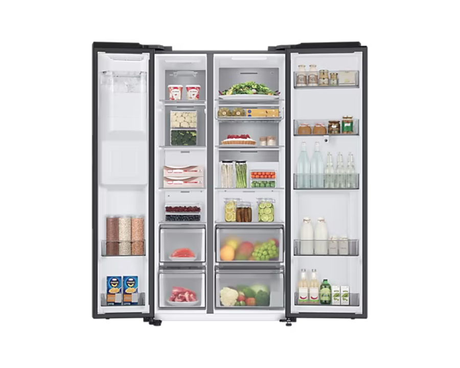 Samsung RS6HA8891B1 Side by Side Family Hub Schwarz 