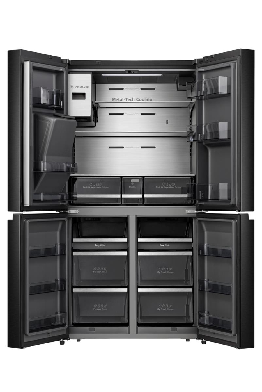 Hisense RQ760N4IFE  Multi Door Side by Side 21 Zoll TFT Touchdisplay mit Android System