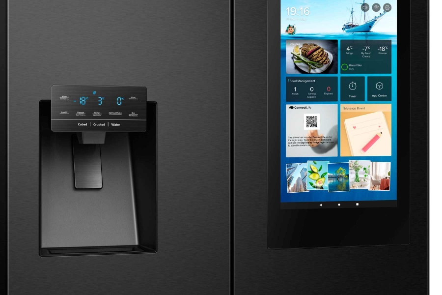 Hisense RQ760N4IFE  Multi Door Side by Side 21 Zoll TFT Touchdisplay mit Android System