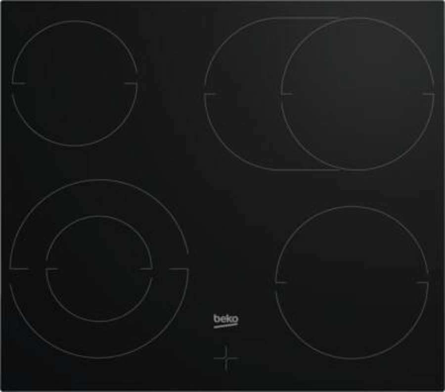 Beko BBUM12328X Multifunktionsherdset Edelstahl-Schwarz EEK: A