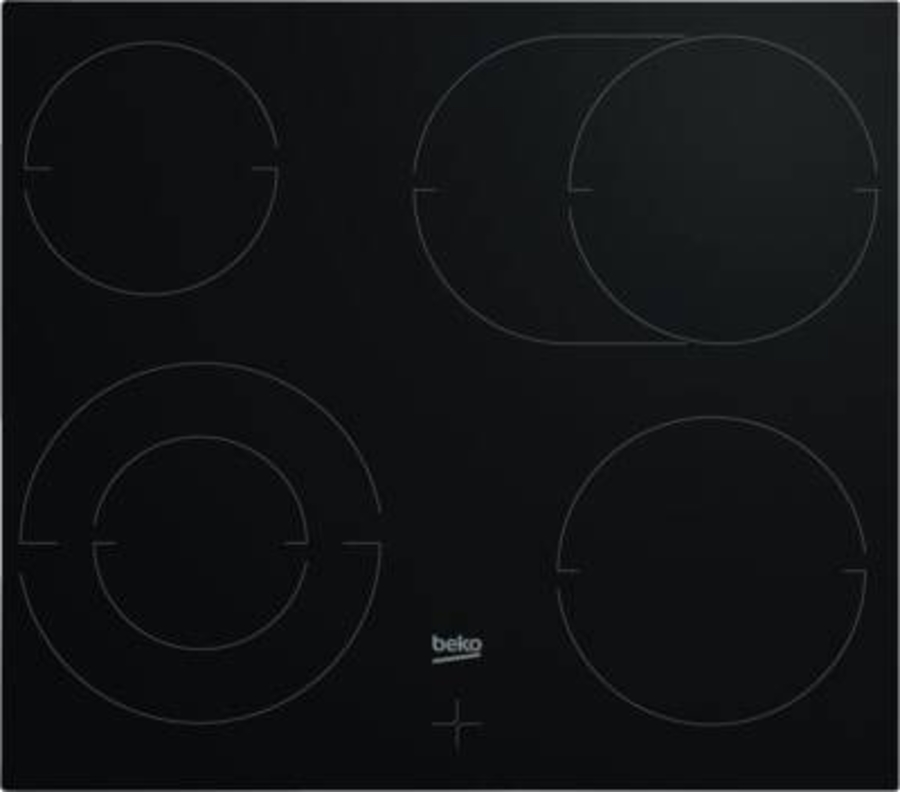 Beko BBUM12328X Multifunktionsherdset Edelstahl-Schwarz EEK: A