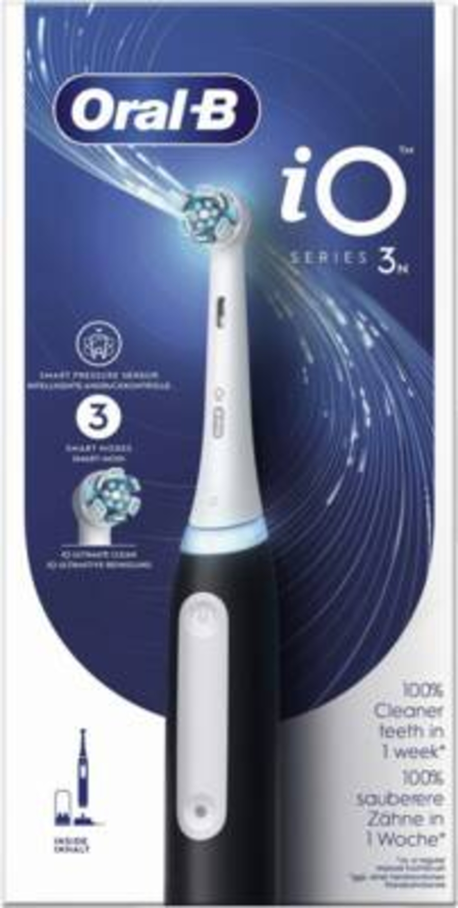 Oral-B iO Series 3N Elektrische Zahnbürste Matt Black 