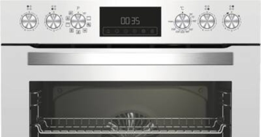 Elektrabregenz HE 64090 WR Multifunktionsherdset weiß EEK: A+