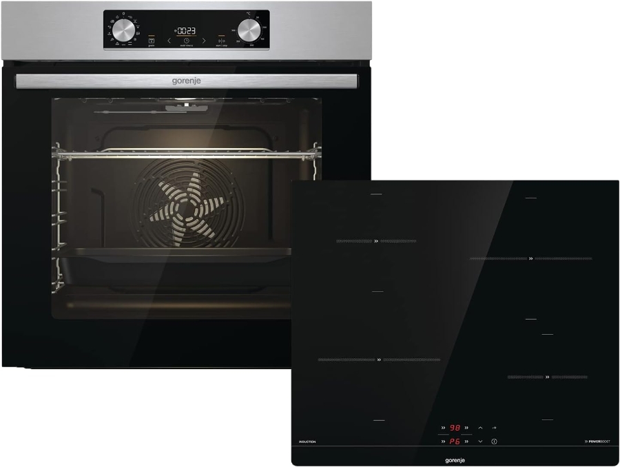 Gorenje Jump Induction-Backofen Set BO6737E02X + IT640BSC 738884