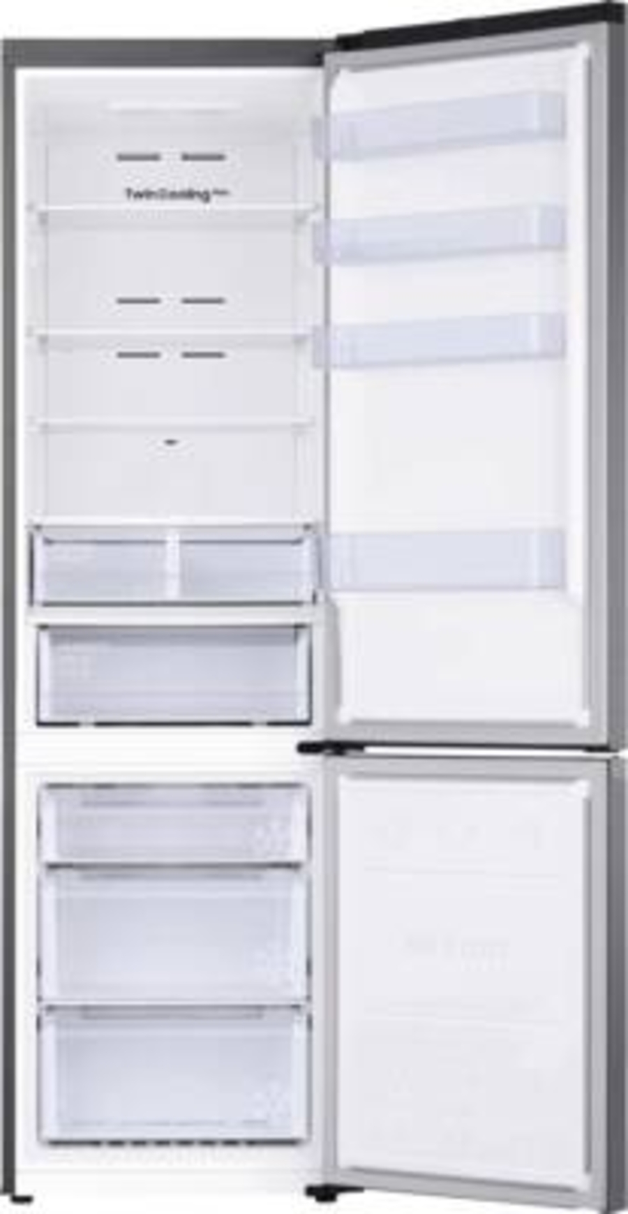 Samsung RB38T607BS9/EF Kühl- Gefrierkombinaton Stand Silber 
