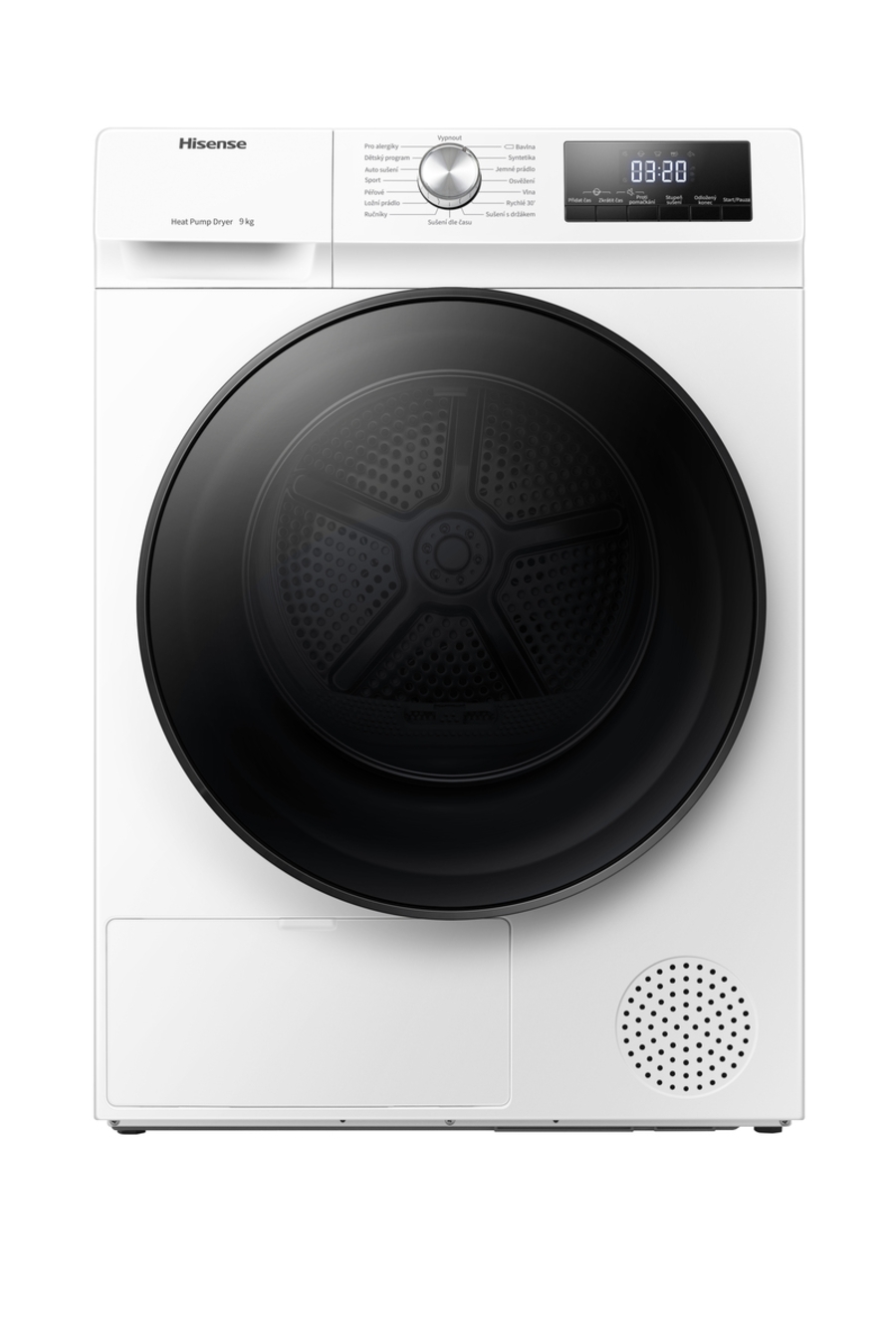 Hisense DHQA903V Wäsche-Trockner Stand weiß 9kg A+++