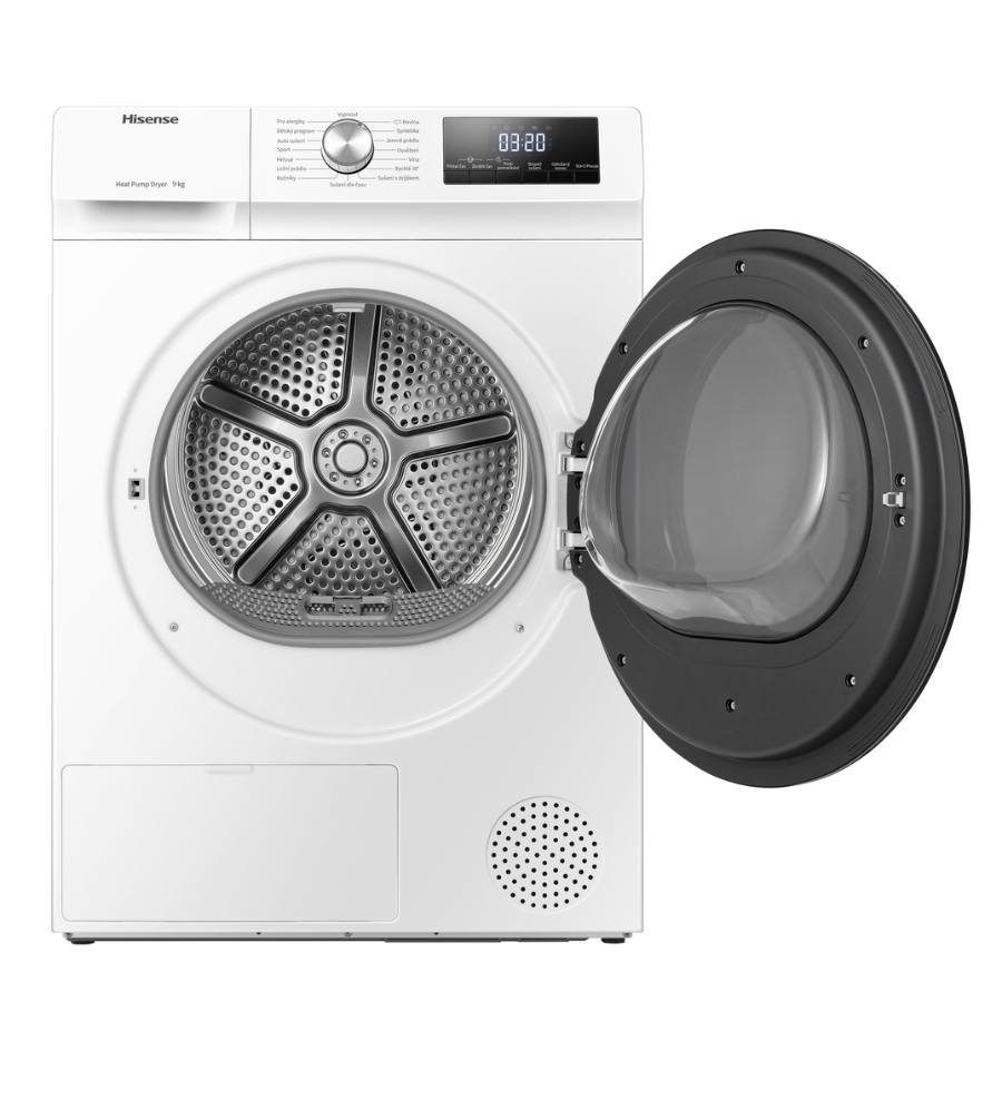 Hisense DHQA903V Wäsche-Trockner Stand weiß 9kg A+++