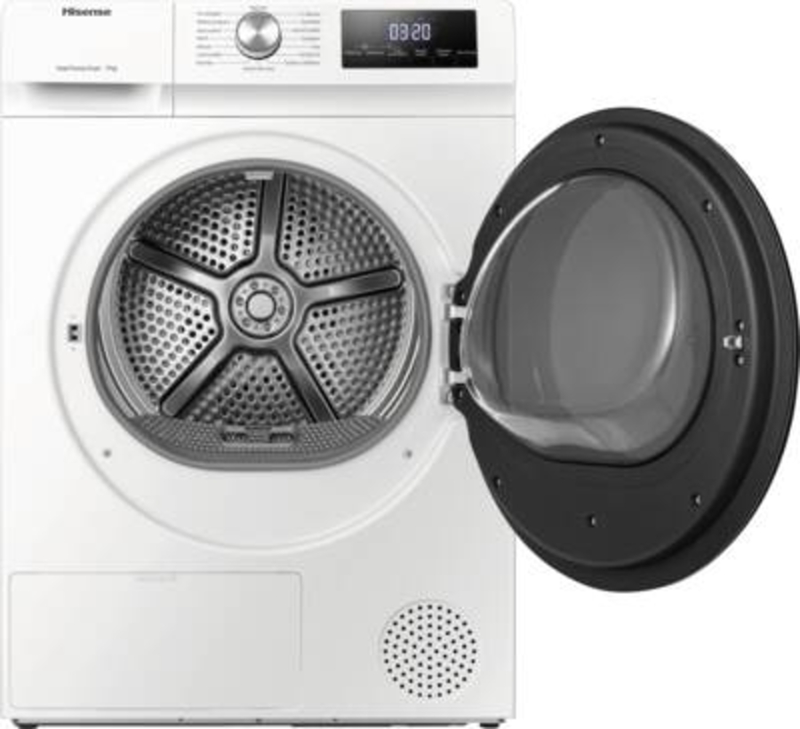 Hisense DHQA903V Wäsche-Trockner Stand weiß 9kg A+++