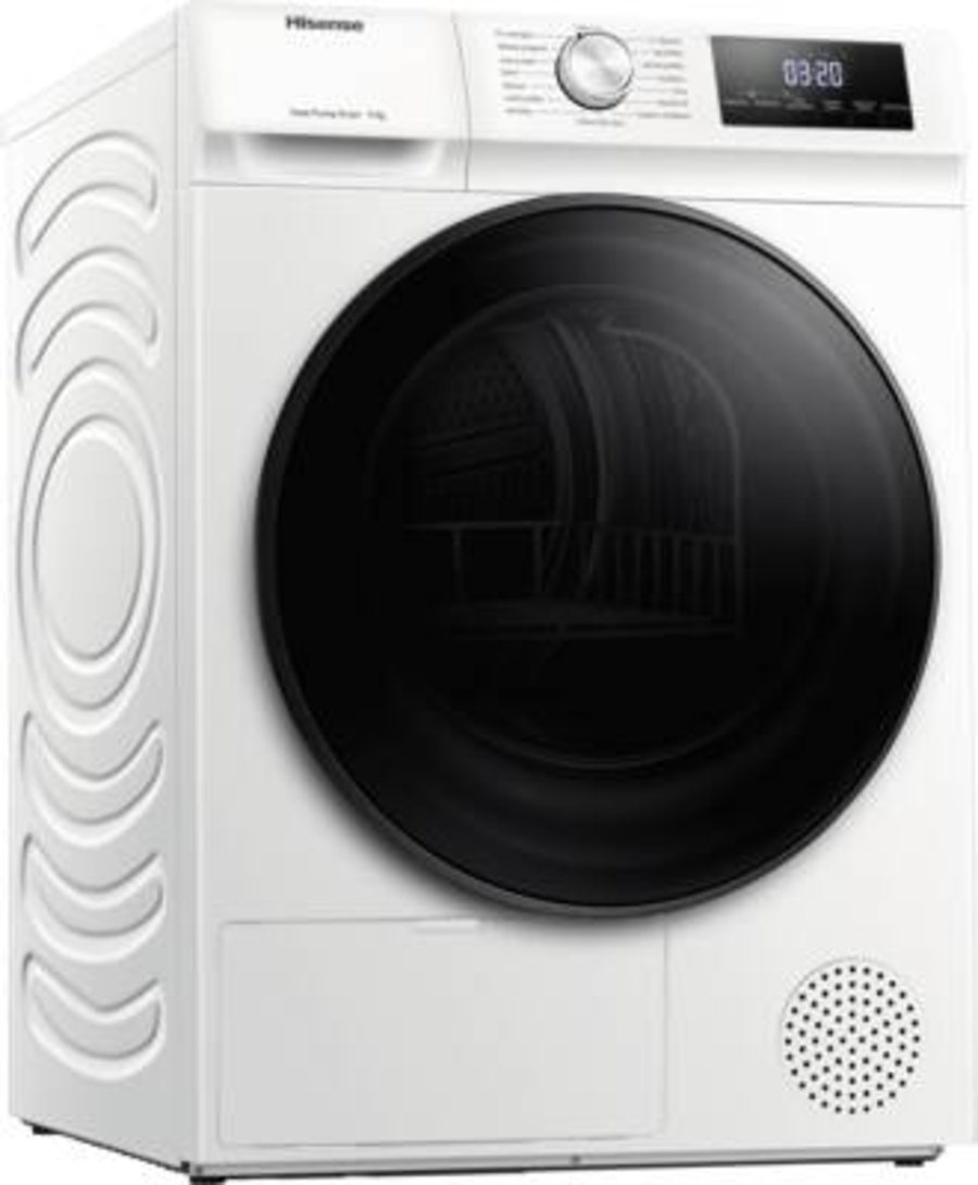 Hisense DHQA903V Wäsche-Trockner Stand weiß 9kg A+++