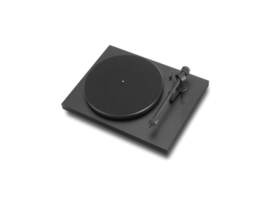 Pro-Ject DEBUT III (DC) OM5E HG SCHWARZ Plattenspieler Riemenantrieb MM-Tonabnehmer sw