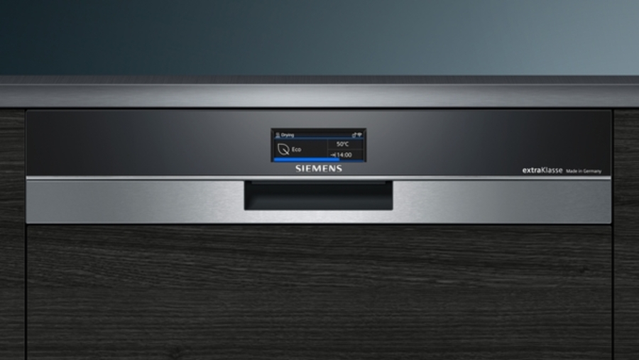 Siemens SN57YS01BD IQ700 Geschirrspüler Teilintegriert 60cm Edelstahl,Home Connect,Innenbeleuchtung (EmotionLight)