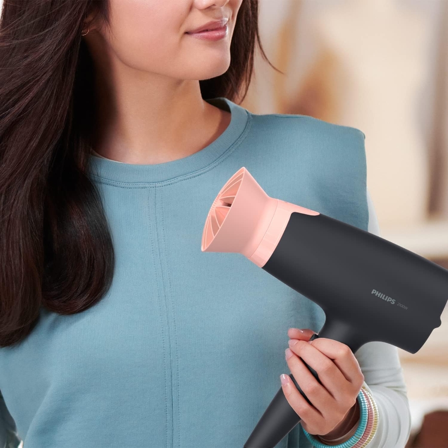 Philips BHD350/10 Series 3000 Haartrockner mit  ThermoProtect Aufsatz - 2100W, Ionisierungsfunktion