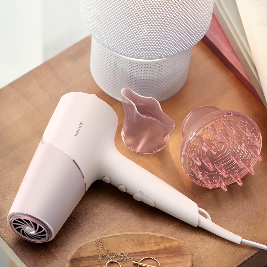 Philips BHD530/00 5000 Series Haartrockner mit ThermoShield Technologie Volumendiffusor 