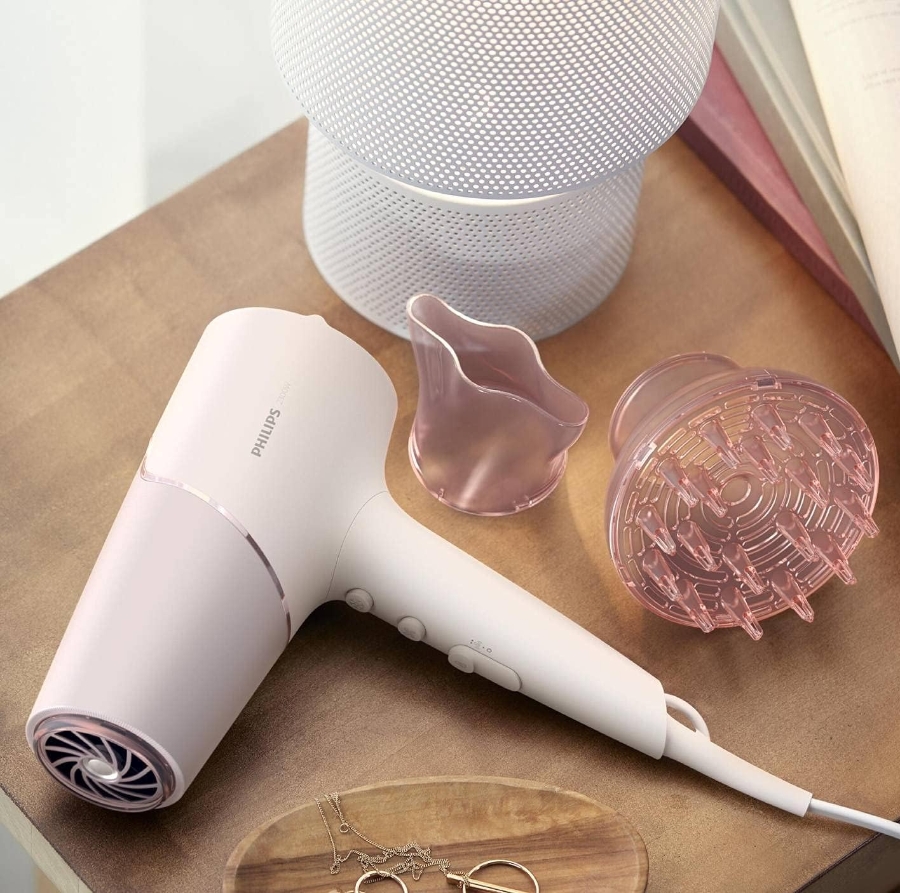 Philips BHD530/00 5000 Series Haartrockner mit ThermoShield Technologie Volumendiffusor 