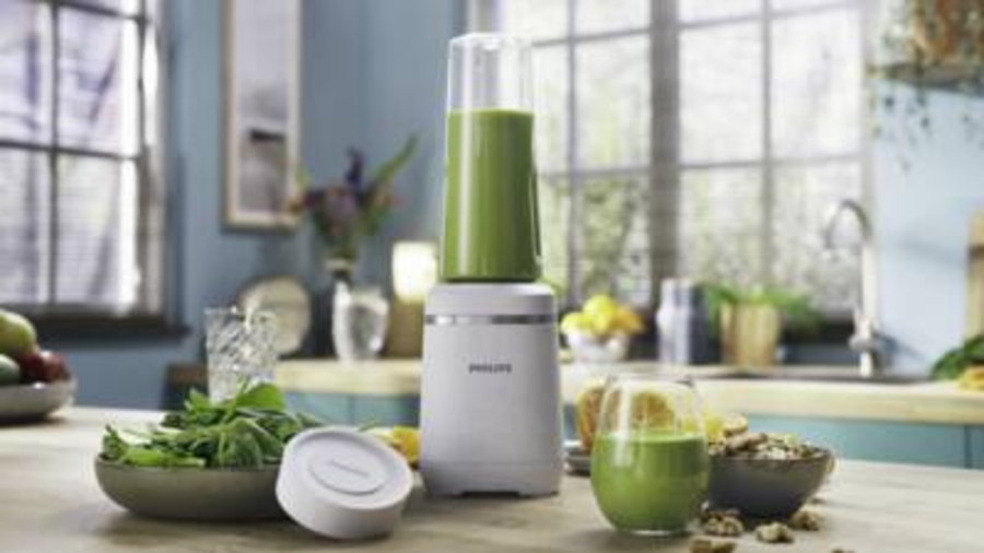 Philips HR2500/00 5000 Series Eco Conscious Edition Standmixer Seiden-Weiss