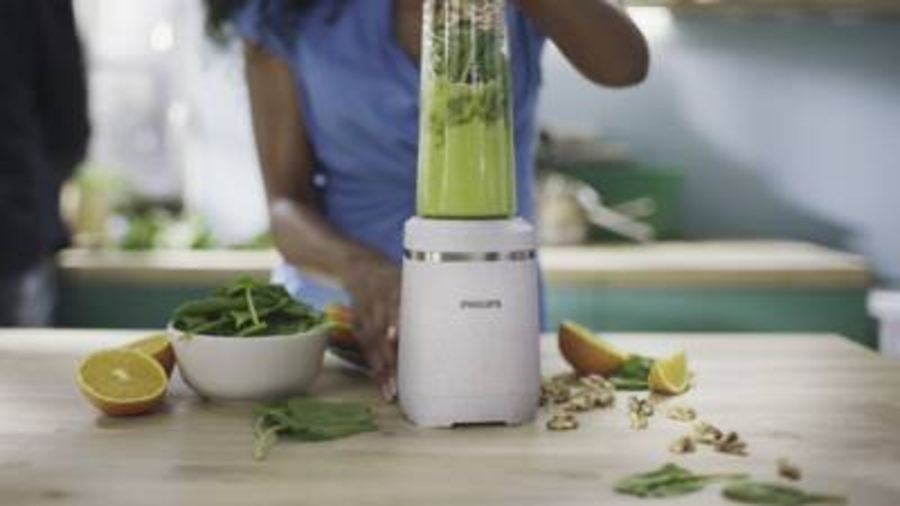 Philips HR2500/00 5000 Series Eco Conscious Edition Standmixer Seiden-Weiss