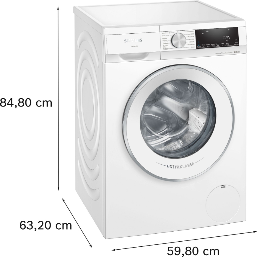 Siemens WG44G109D iQ500  Waschmaschine  Frontlader  9 kg  1400 U/min 