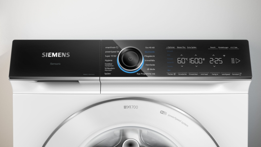 Siemens Extraklasse WG56B2090 iQ700, Waschmaschine Frontlader 10 kg 1600 U/min EEK: A
