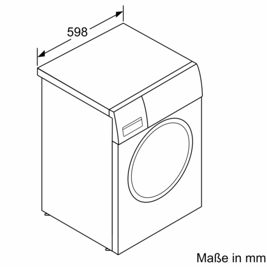Siemens WM14VE93 iQ800, Waschmaschine, Frontlader, 9 kg, 1400 U/min. EEK: A