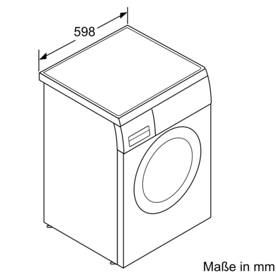 Siemens WU14U4S5AT iQ500, Waschmaschine, Unterbaufähig - Frontlader 9kg, 1400U/min