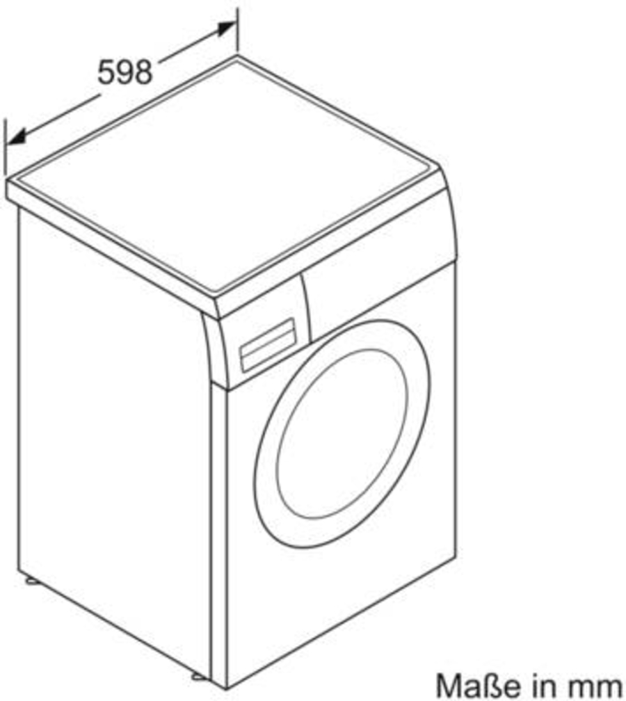 Siemens WU14U4S5AT iQ500, Waschmaschine, Unterbaufähig - Frontlader 9kg, 1400U/min