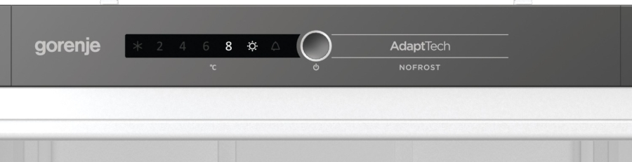 Gorenje NRKI518EA1 Kühl-Gefrierkombination Einbau Festtür  177 cm Nofrost