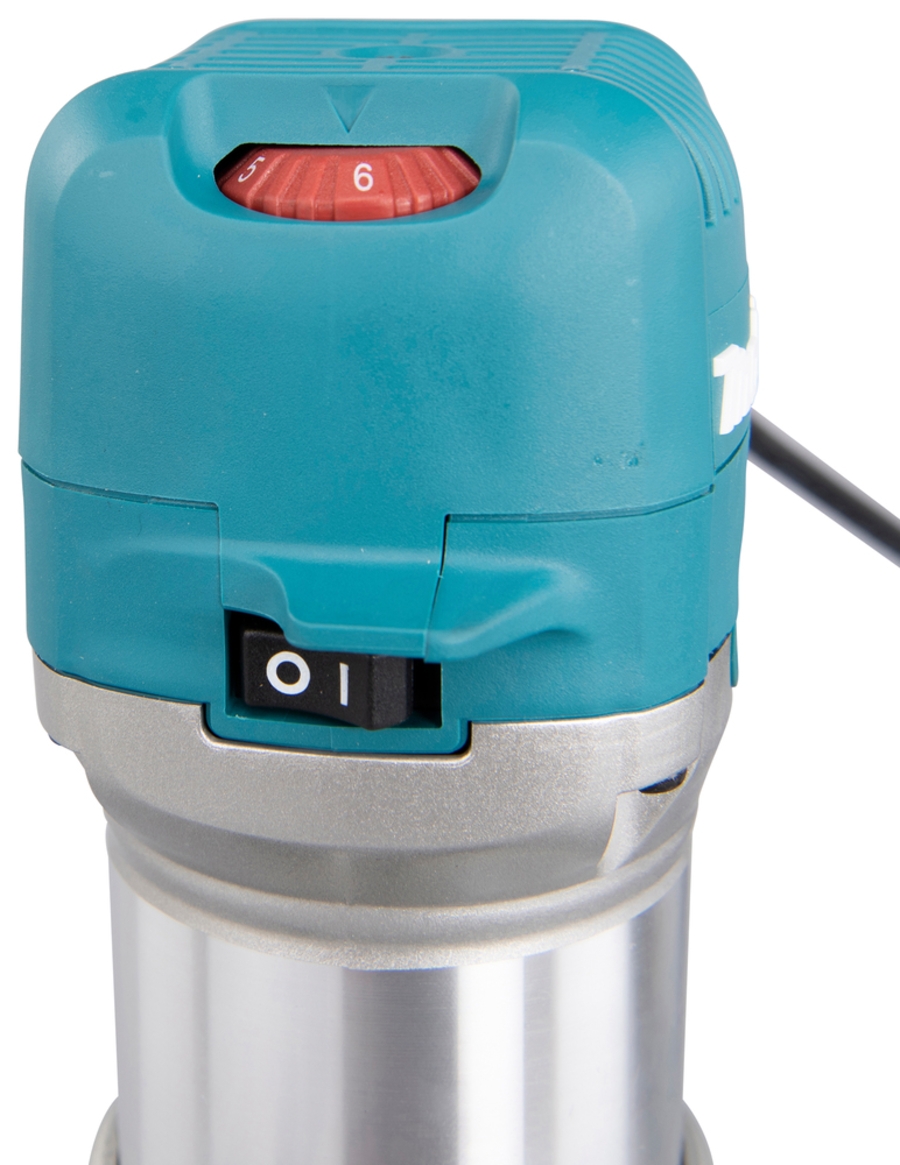 Makita RT0702CX2J  Elektro-Einhandfräse inkl. MAKPAC + Zubehör 710 W • 6/8 mm