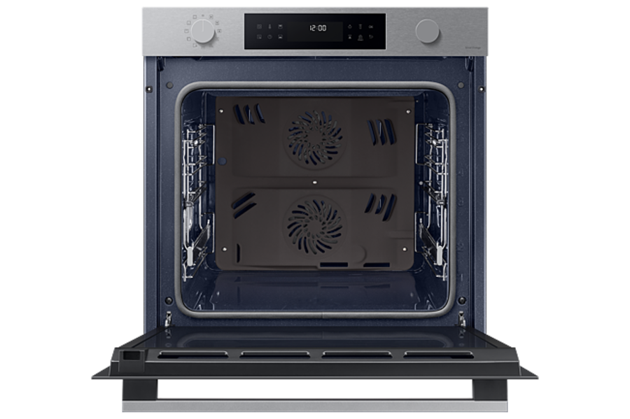 Samsung NV7B4445VAS/U3 Einbaubackofen Selbstreinigung mit Katalyse, Dual Cook, WiFi Smart Control, 
