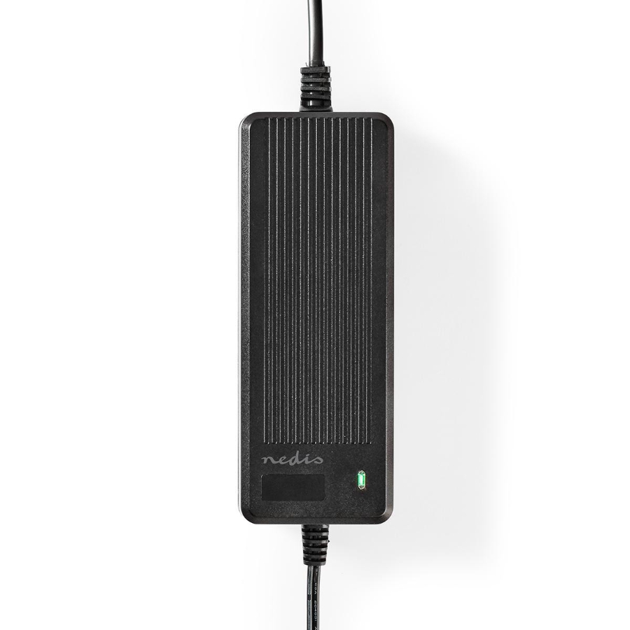 Nedis ACPA116 Universal-Netzteil Schwarz 60 W | 6 - 16 V DC | 1.10 m | 5.0 - 5.2 A | 8 plug(s) 