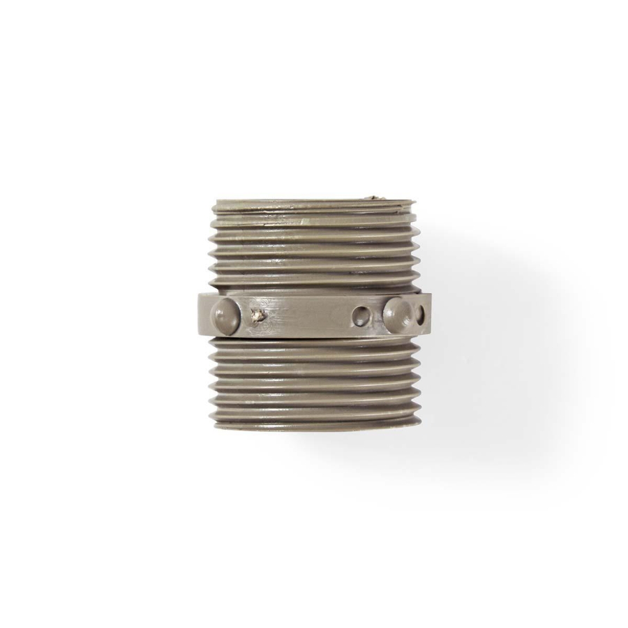 Nedis WAHA3434 Schlauchadapter/Schlauchverbinder 3/4'' | 3/4'' | Kunststoff | Grau