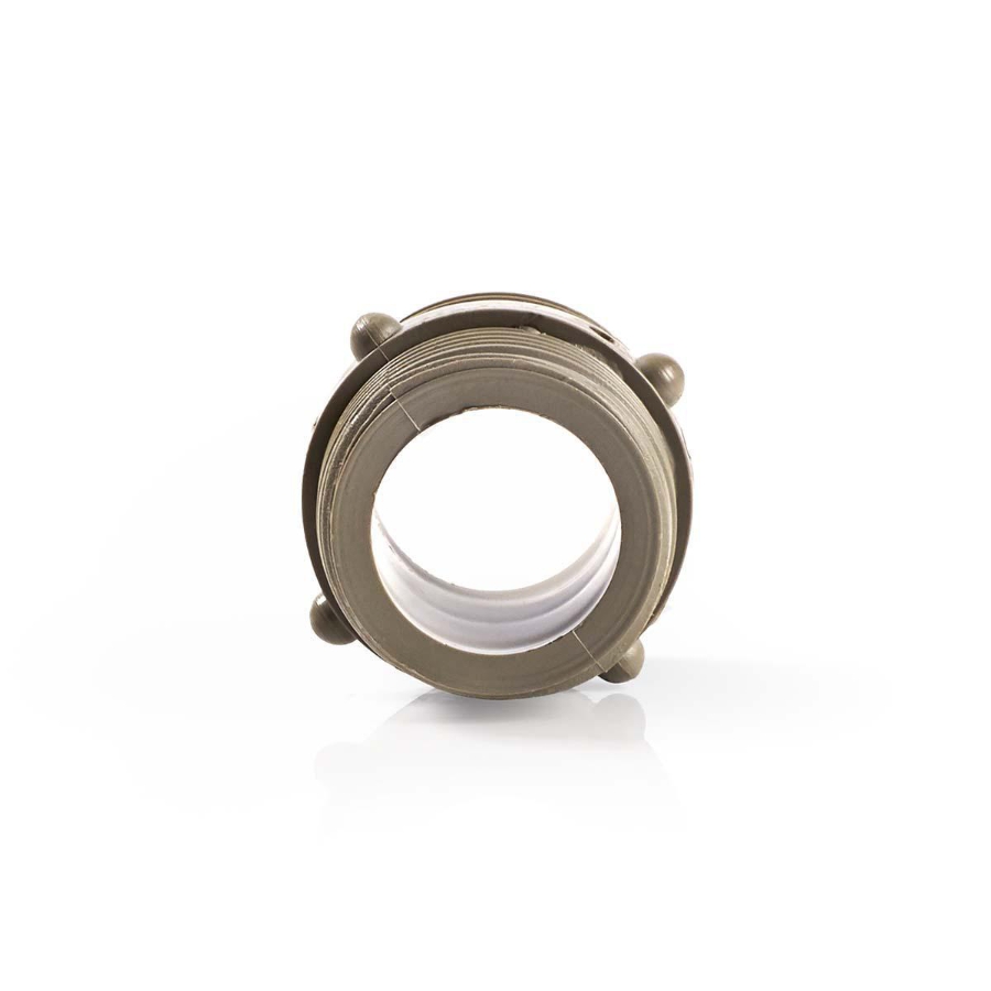 Nedis WAHA3434 Schlauchadapter/Schlauchverbinder 3/4'' | 3/4'' | Kunststoff | Grau