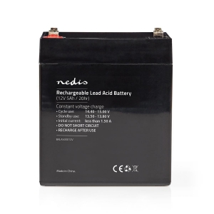 Nedis BALA500012V Wiederaufladbare Blei-Säure-Batterie Bleisäure | Wiederaufladbar | 12 V | 5000 mAh