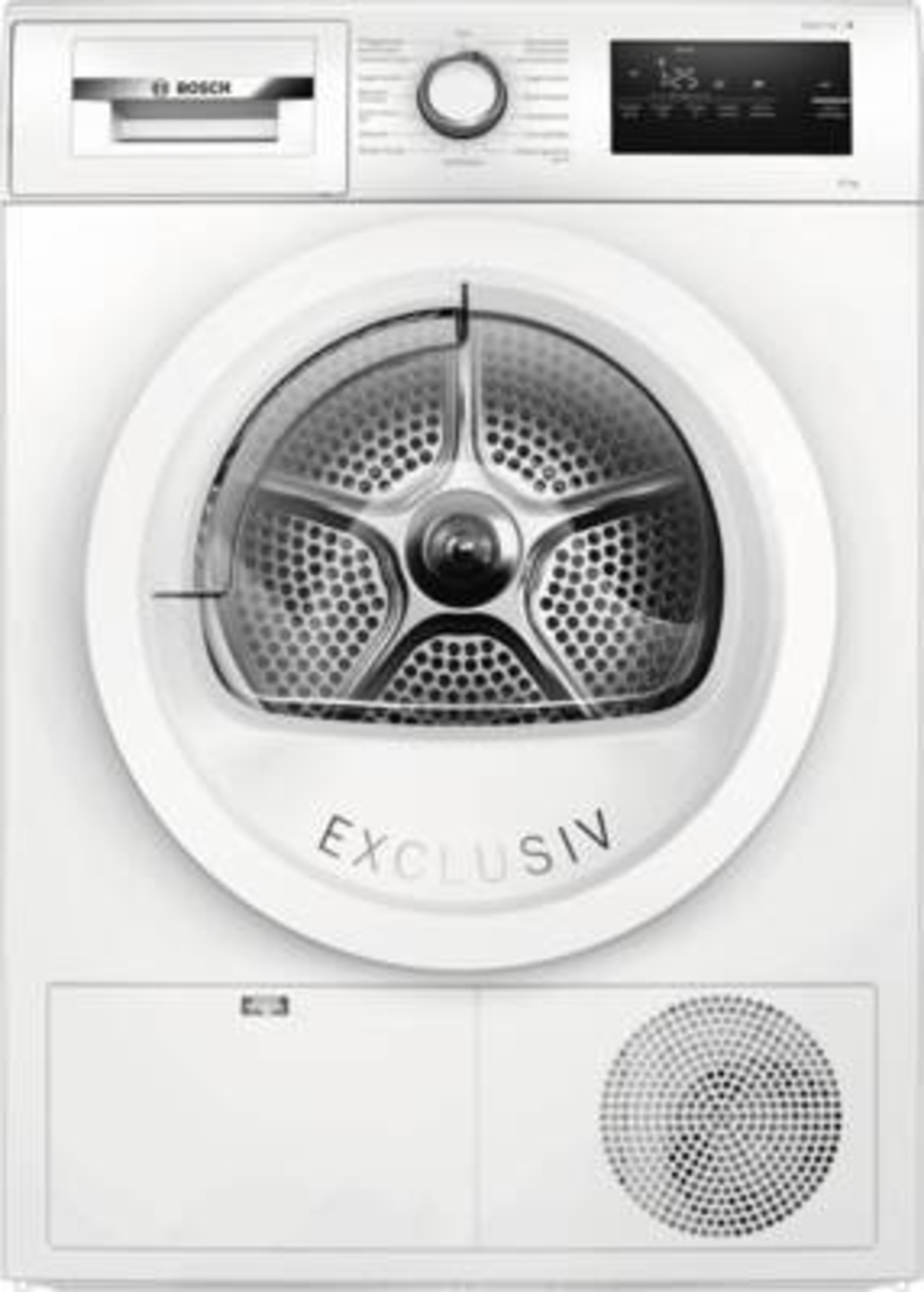 Bosch WTH85V93 Wärmepumpentrockner, 8 kg,A++ Weiss 
