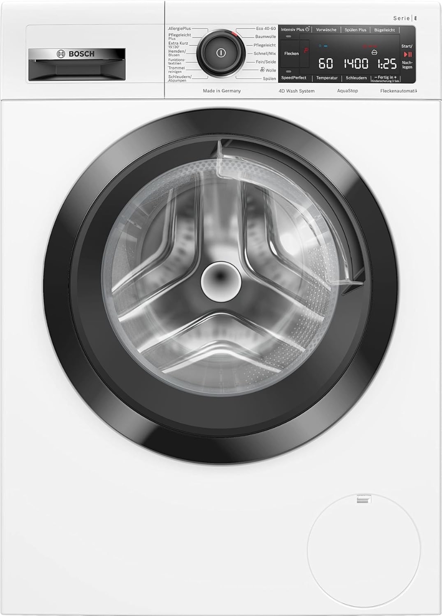 Bosch WAV28M33  Waschmaschine, Frontlader 9 kg 1400 U/min Fleckenautomatik 