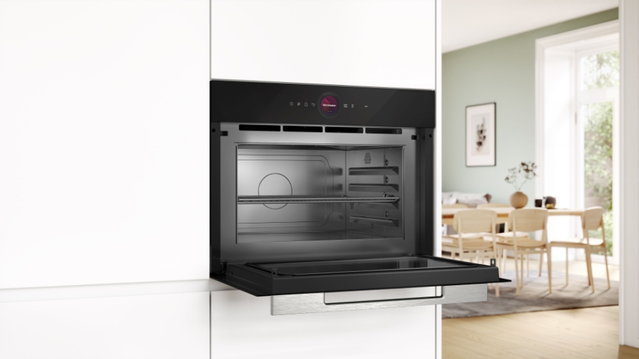 Bosch CEG732XB1 Einbau-Mikrowelle, 60 x 45 cm, Schwarz 