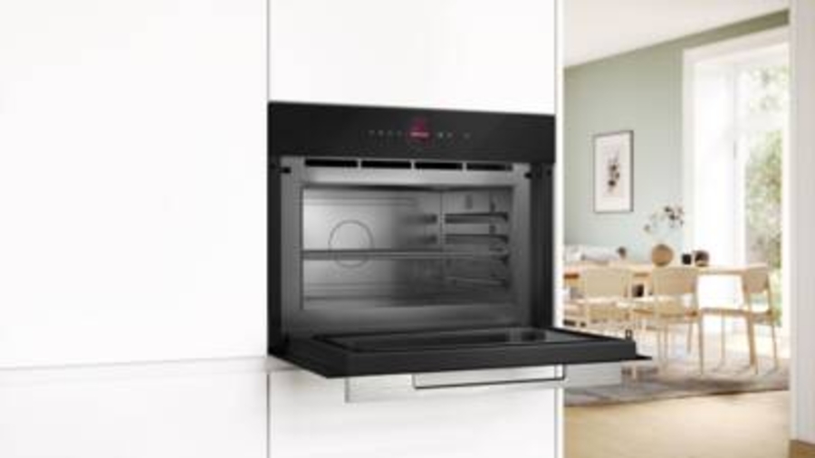 Bosch CEG732XB1 Einbau-Mikrowelle, 60 x 45 cm, Schwarz 