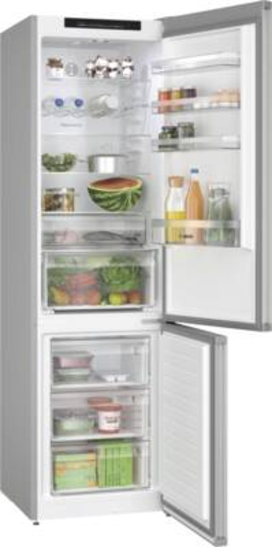 Bosch KGN392LBF Kühl-/Gefrierkombination Stand Inox-Look NoFrost,VitaFresh
