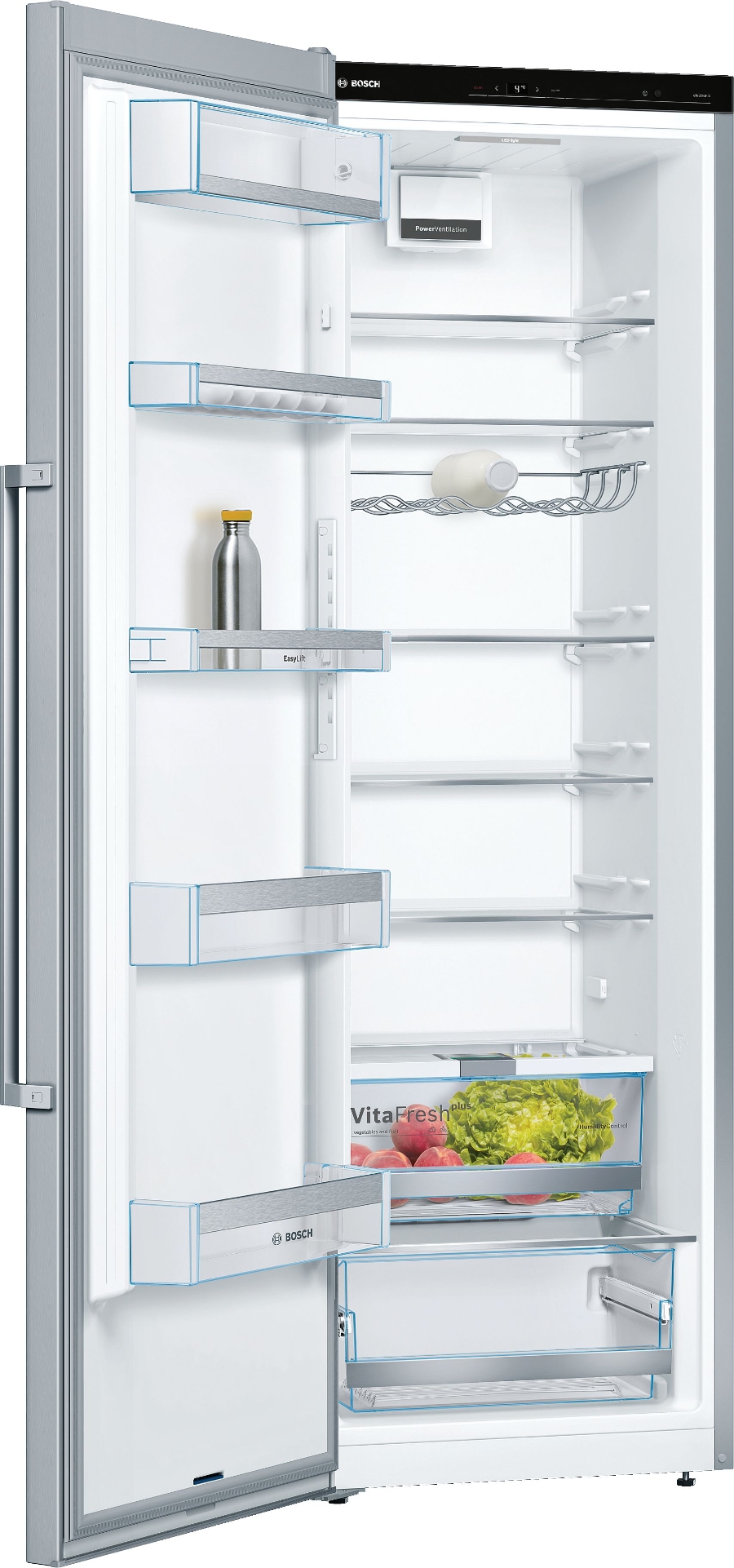 Bosch KSV36AIDP Kühlschrank Stand 186 x 60 cm, Edelstahl 