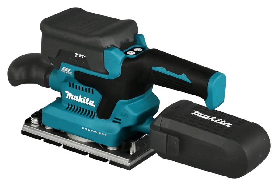 Makita DBO380Z - Akku-Schwingschleifer LXT - 200 W 18V • 93x185 mm • 0-12.000 min-1(ohne Akku)