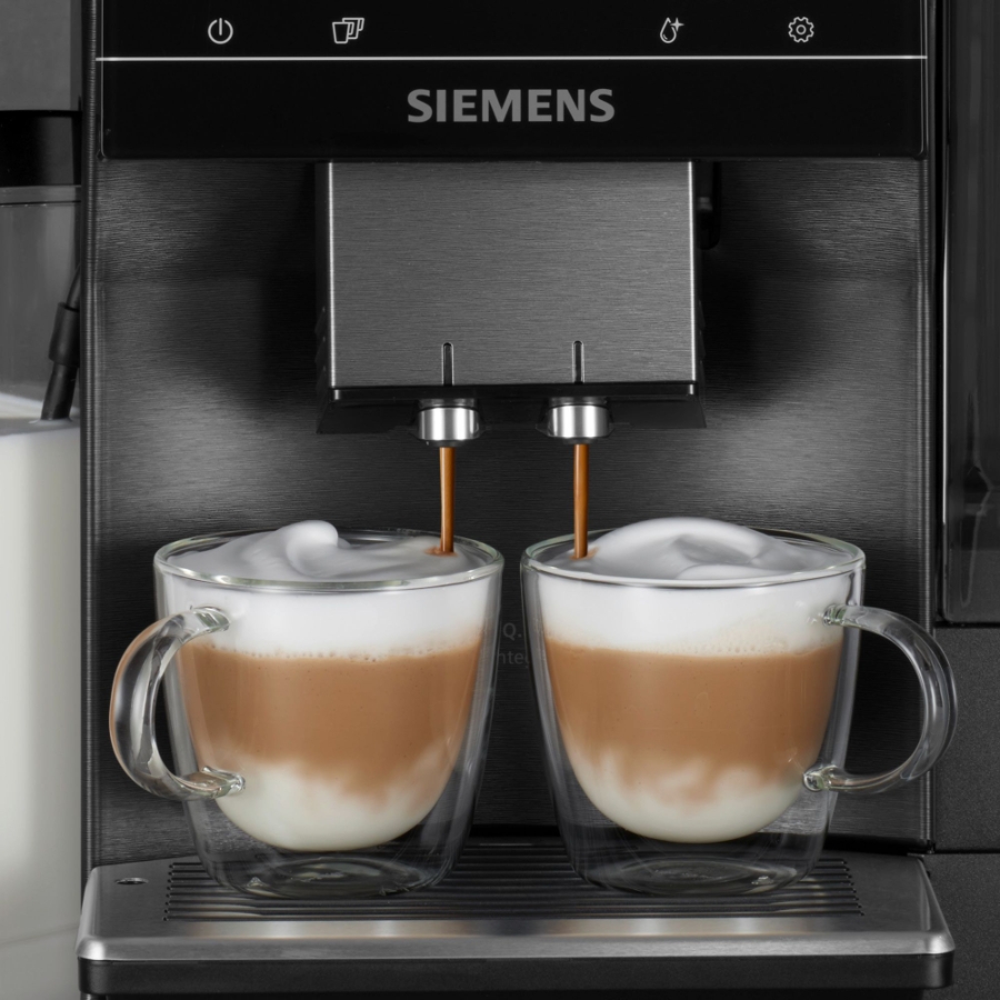 Siemens TQ707DF5 top Team Kaffee-Vollautomat Dark Inox 