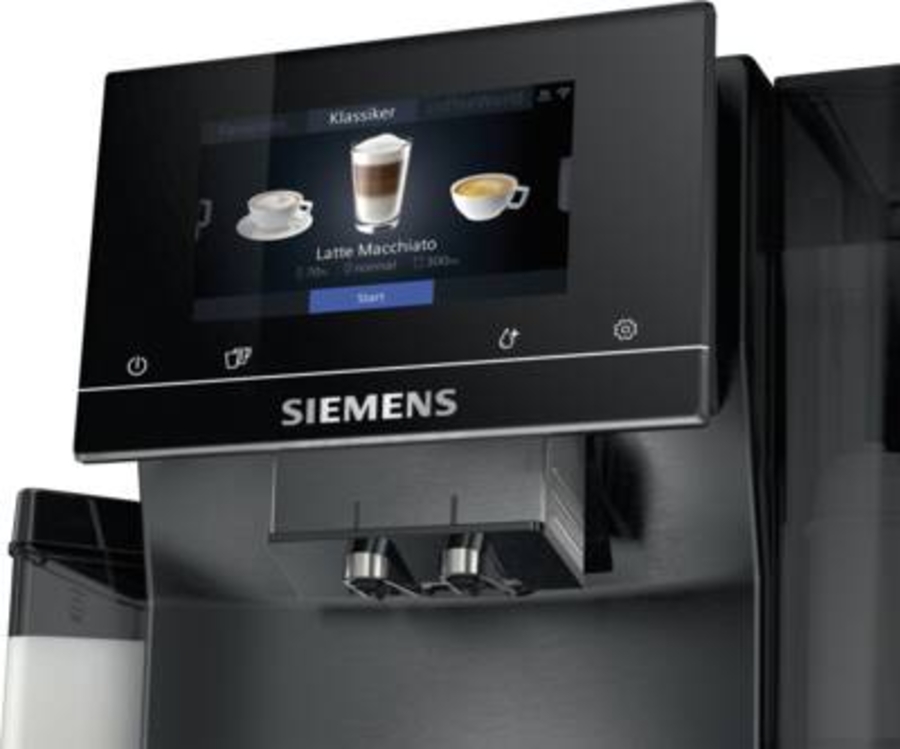 Siemens TQ707DF5 top Team Kaffee-Vollautomat Dark Inox 