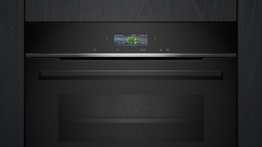 Siemens HB734G1B1 iQ700, Einbau-Backofen, 60 x 60 cm Schwarz