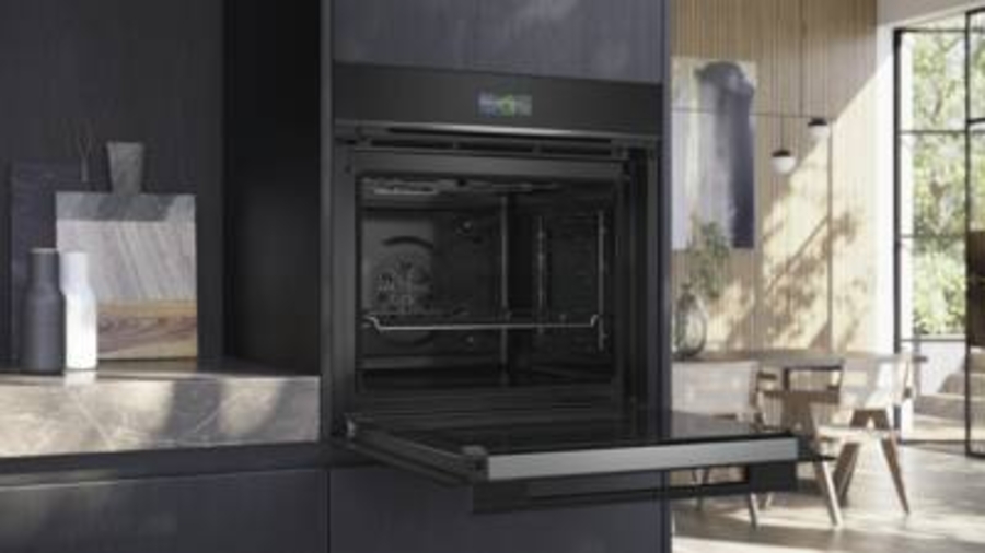 Siemens HB774G1B1 iQ700, Einbau-Backofen, 60 x 60 cm Pyrolyse Schwarz, Edelstahl