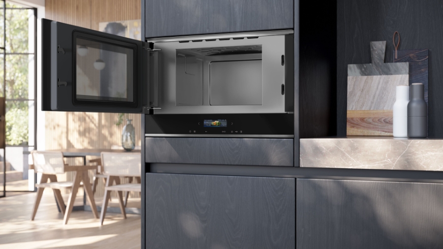 Siemens BF722L1B1 Mikrowelle Einbau Schwarz 