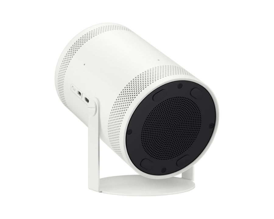 Samsung SP-LFF3CLAXXXE The Freestyle Mini-Beamer Smarter Lifestyle Projektor, DLP, 550 LED-Lumen weiß