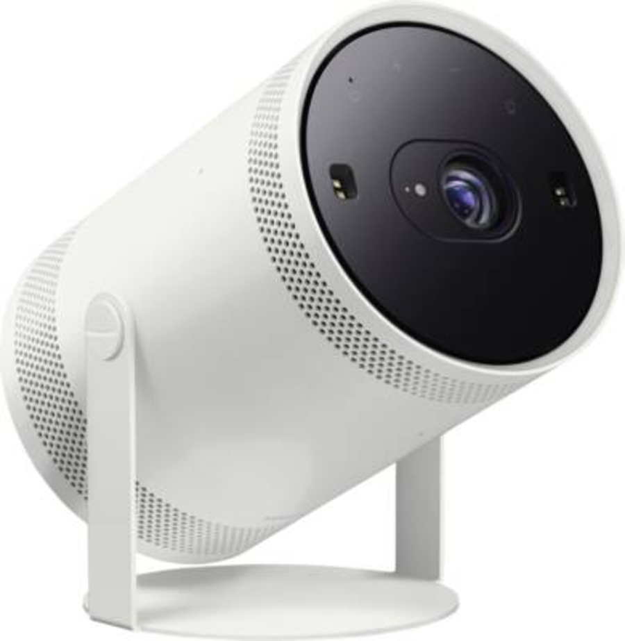 Samsung SP-LFF3CLAXXXE The Freestyle Mini-Beamer Smarter Lifestyle Projektor, DLP, 550 LED-Lumen weiß