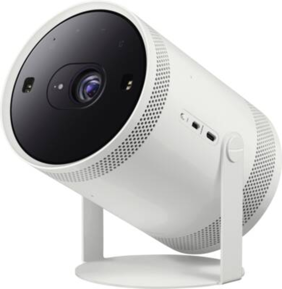 Samsung SP-LFF3CLAXXXE The Freestyle Mini-Beamer Smarter Lifestyle Projektor, DLP, 550 LED-Lumen weiß