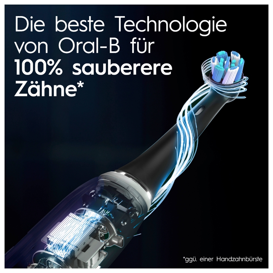 Oral-B iO Series 10 Elektrische Zahnbürste Black Luxe Edition 